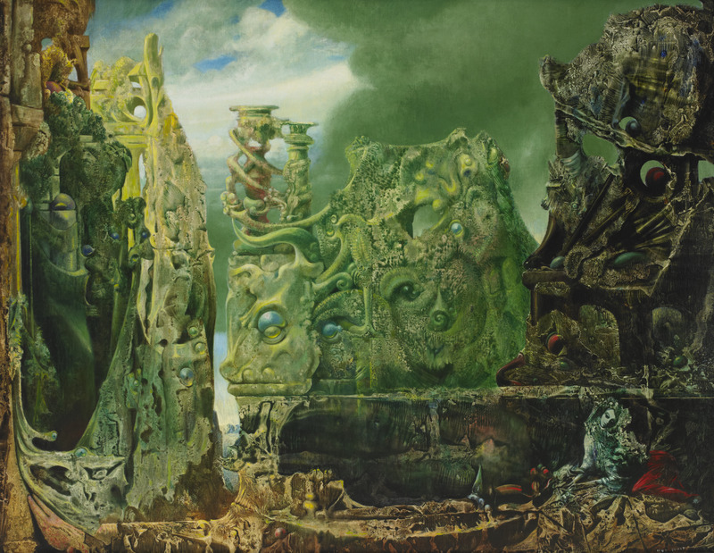 The Eye of Silence, 1943 - by Max Ernst