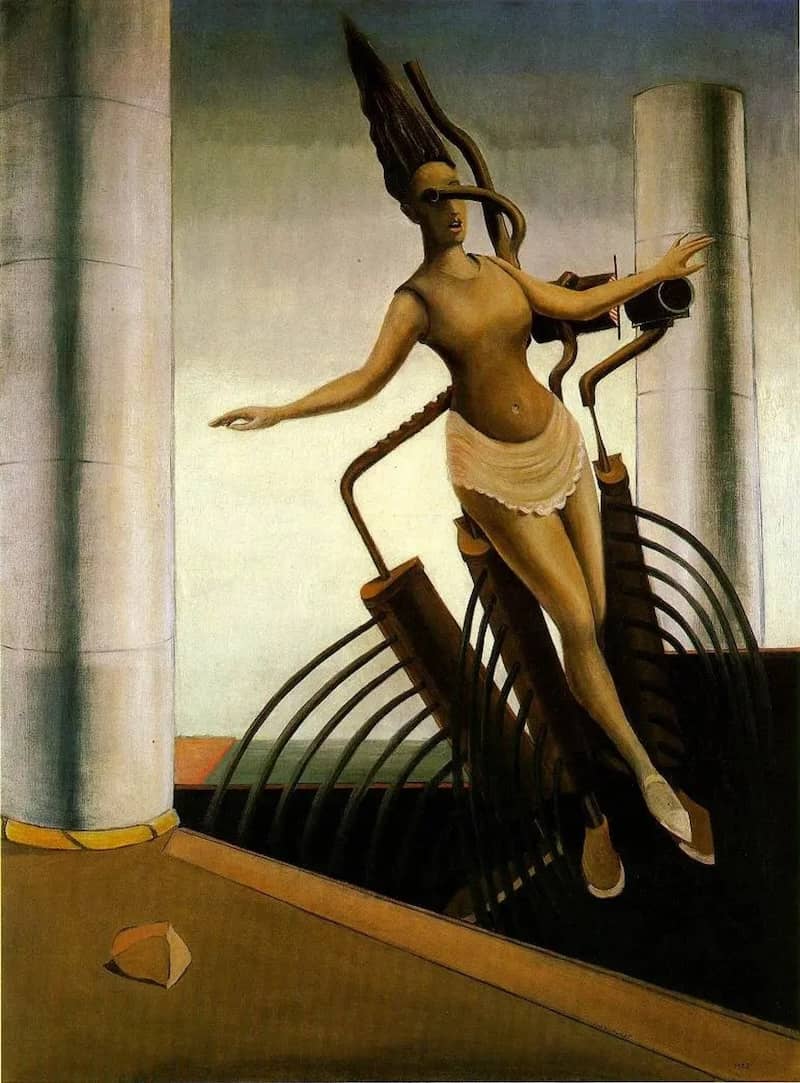 The Wavering Woman by Max Ernst