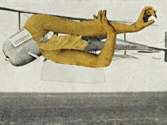 Murdering Airplane by Max Ernst