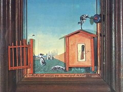 Two Children are Threatened by a Nightingale by Max Ernst